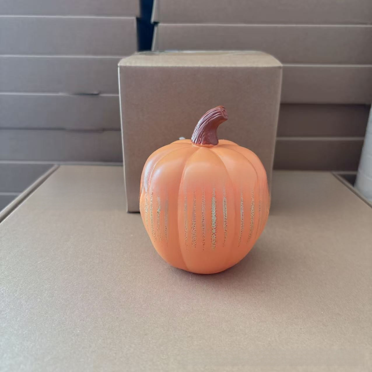 Glitter Resin Pumpkin Ornament | Halloween & Autumn Home Decor
