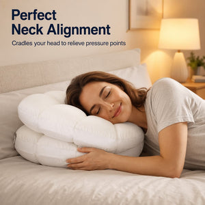 Cloud Puff Pillow – Ultra Soft, Hypoallergenic Cervical Support Pillow