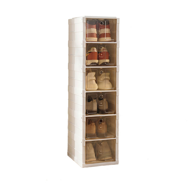 Slim Foldable Shoe Organizer