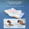 Ergonomic Memory Foam Cervical Pillow – Butterfly Shape for Neck & Shoulder Pain Relief - TokyoHome