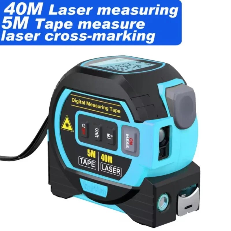Japanese Digital Laser Tape Measure – Precision Measuring Tool for Home & DIY - TokyoHome