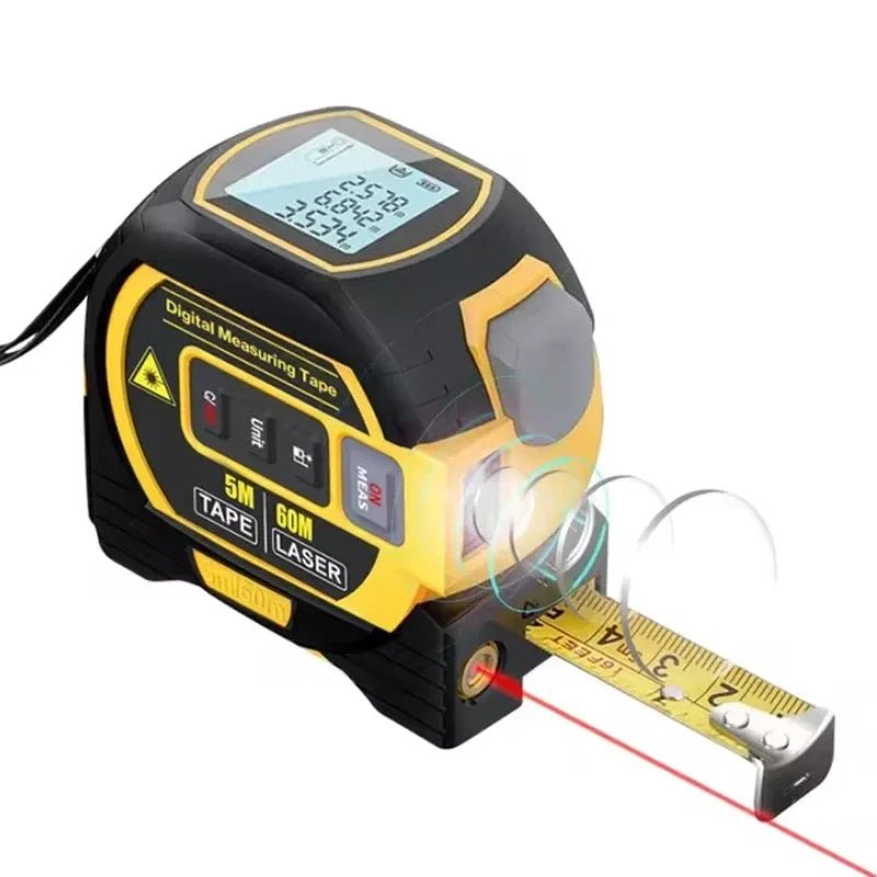 Japanese Digital Laser Tape Measure – Precision Measuring Tool for Home & DIY - TokyoHome