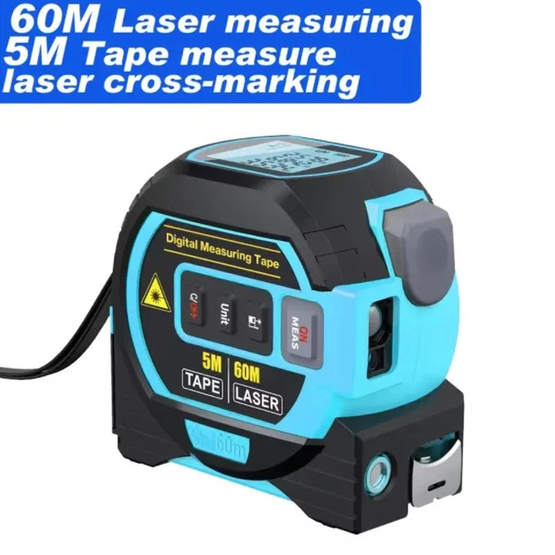 Japanese Digital Laser Tape Measure – Precision Measuring Tool for Home & DIY - TokyoHome