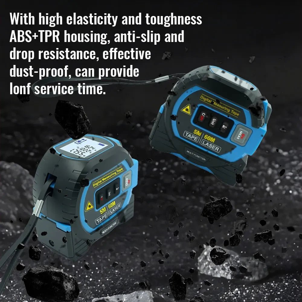 Japanese Digital Laser Tape Measure – Precision Measuring Tool for Home & DIY - TokyoHome
