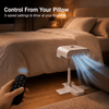 Portable Quilt Fan – 5-Speed Remote Control Bed Fan for Better Sleep - TokyoHome