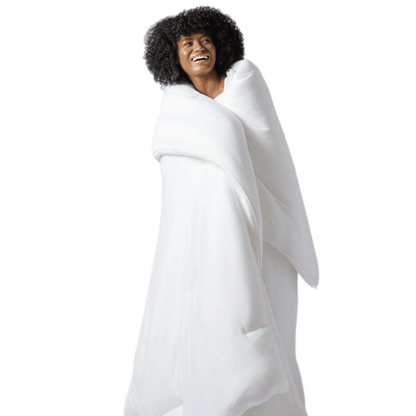 Summer Cloud Quilt | Cooling Summer Comforter with Feather Velvet Filling - TokyoHome